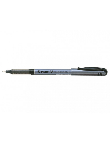 Fineliner Pilot V-Razor Point, 0.4 mm, negru,PSW-10PPB