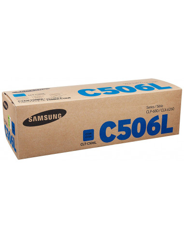 Cartus toner Samsung Cyan cap. mare CLT-C506L (SU038A),SU038A