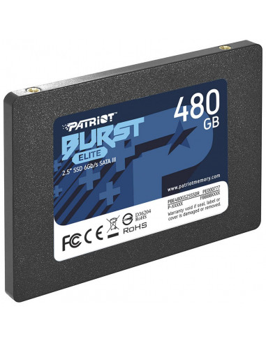 SSD Patriot Burst Elite, 480GB, SATA III,PBE480GS25SSDR