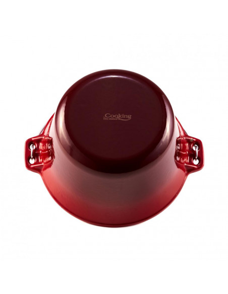 Ceaun din fonta, emailat, 22 X 13 CM, 3L, COOKING BY Ceaun din fonta, emailat, 22 X 13 CM, 3L, COOKING BY