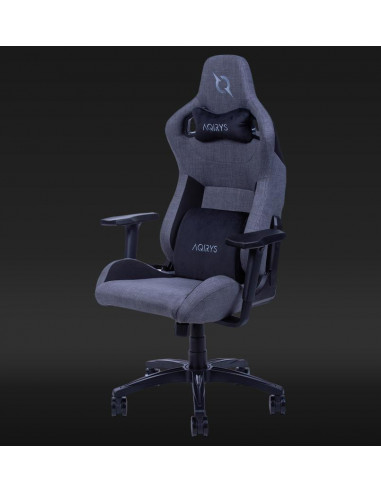 Scaun de gaming AQIRYS Fenrir, negru si gri,AQRYS_FENRIR