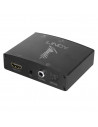 Separator sursa audio Lindy HDMI 4K Audio Extractor with