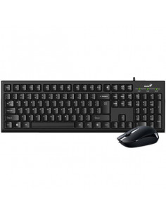 Kit tastatura + mouse Genius KM-160, cu fir, negru,G-31330001413