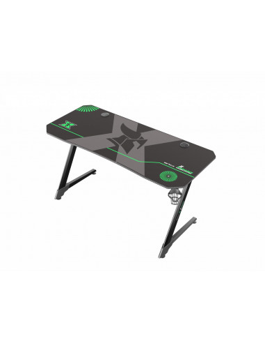 Birou gaming Serioux zRadiance, material otel carbon laminat