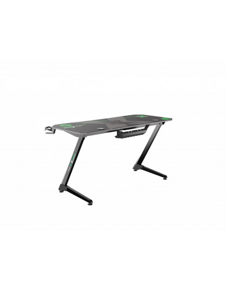 Birou gaming Serioux zRadiance, material otel carbon laminat