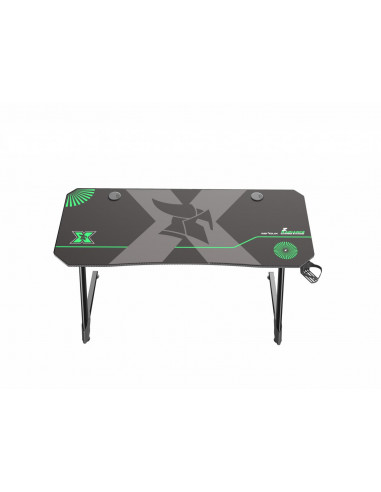 Birou gaming Serioux zRadiance, material otel carbon laminat
