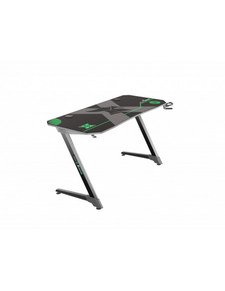 Birou gaming Serioux zRadiance, material otel carbon laminat