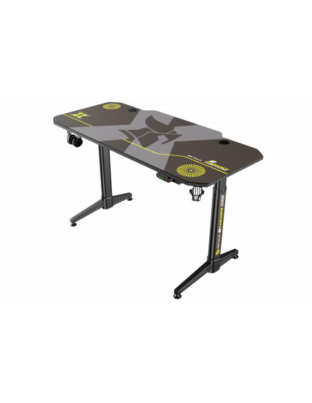 Birou gaming Serioux eRadiance, cu reglaj electric pe inaltime