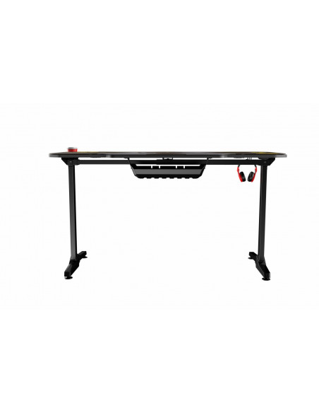 Birou gaming Serioux Radiance, material otel carbon laminat