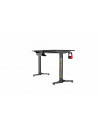 Birou gaming Serioux Radiance, material otel carbon laminat