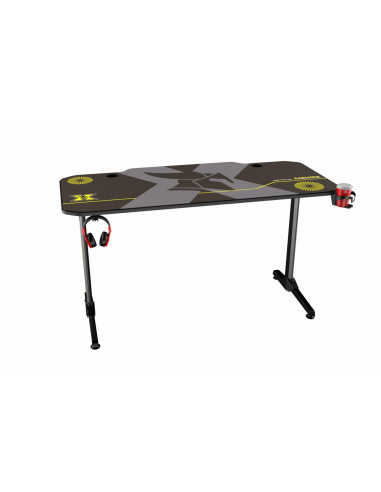 Birou gaming Serioux Radiance, material otel carbon laminat