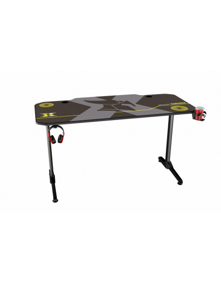 Birou gaming Serioux Radiance, material otel carbon laminat