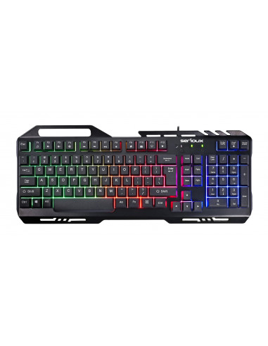 Kit Gaming Serioux Tobis 3 in 1, Tastatura de gaming, 104