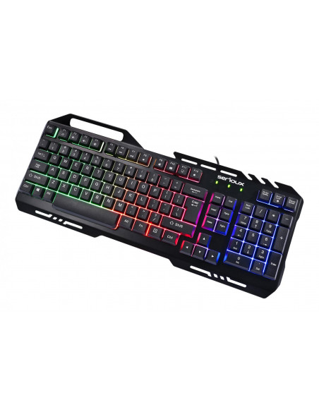 Kit Gaming Serioux Tobis 3 in 1, Tastatura de gaming, 104