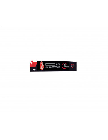 MN6052B,Mina creion mecanic DACO 0.5 2B MN6052B,Mina creion mecanic DACO 0.5 2B