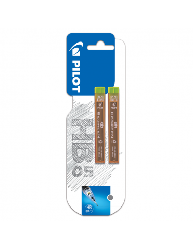 Mine creion mecanic Pilot Begreen 0.5 mm 2buc/blister Mine creion mecanic Pilot Begreen 0.5 mm 2buc/blister