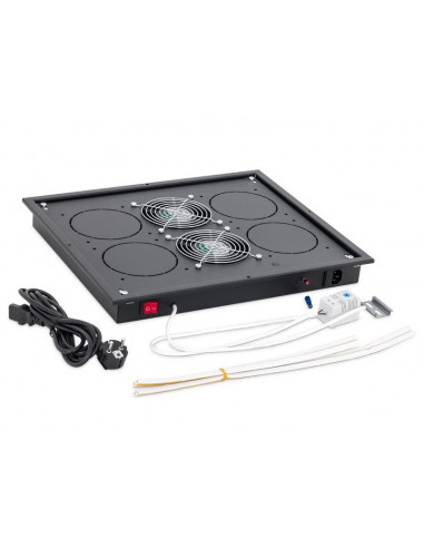 Panou ventilatie Triton pentru rack de podea 19", 2