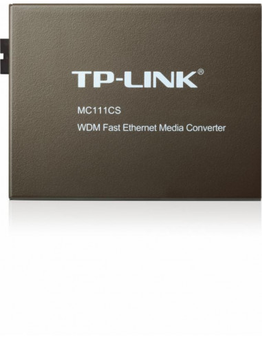 Switch media convertor TP-Link, 2 porturi (1x100Mbps SC, 10/100