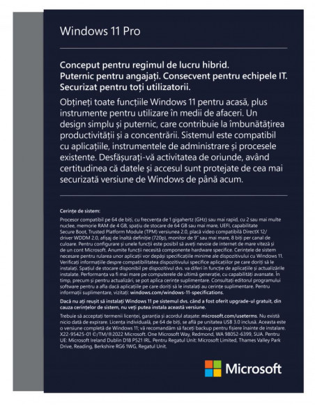 SW RET WIN 11 PRO FPP 64B/ROM USB HAV-00197 MS,HAV-00197