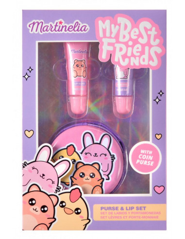 SET PORTOFEL SI GLOSS, MY BEST FRIENDS,MARTINELIA30570
