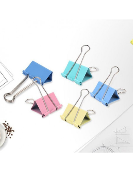 CLIPS HARTIE 15MM COLOR 60 BUC/CUT. PLASTIC DELI,DLE8556A CLIPS HARTIE 15MM COLOR 60 BUC/CUT. PLASTIC DELI,DLE8556A