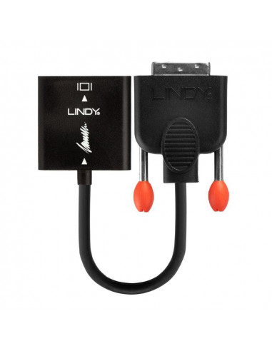 Adaptor Lindy LY-38189, DVI-D to VGA, negru,LY-38189