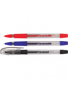 PIX PENSAN SOFT GEL FINE 0.5MM ALBASTRU,2420A 2
