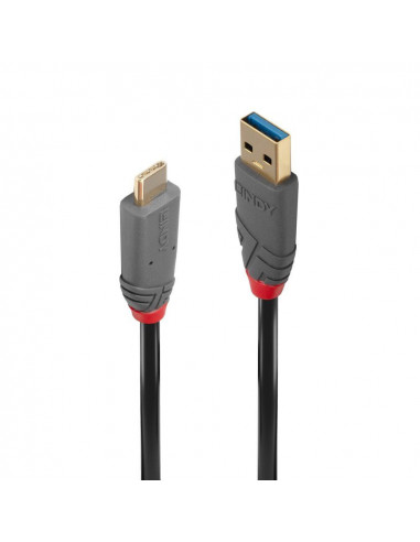 Cablu transfer Lindy LY-36912, USB 3.2 Type A to C Cable, 1.5m