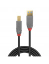 Cablu transfer Lindy LY-36743, USB 3.2 Type A to B, 3m, Anthra