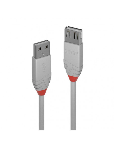 Cablu transfer date Lindy LY-36715, USB 2.0 Male tip A - USB