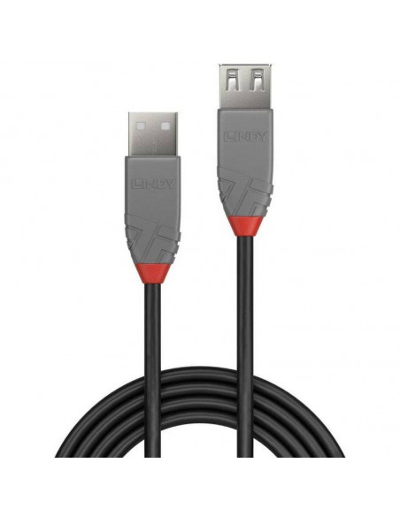 Cablu transfer date Lindy LY-36704, USB 2.0 Male tip A - USB