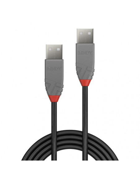 Cablu transfer date Lindy LY-36694, USB 2.0 Type A to A, 3m