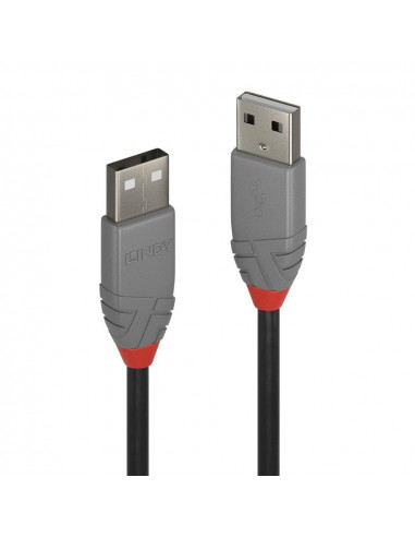 Cablu transfer date Lindy LY-36694, USB 2.0 Type A to A, 3m