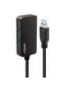 Hub USB Lindy LY-43159, 4 USB 3.0, negru,LY-43159