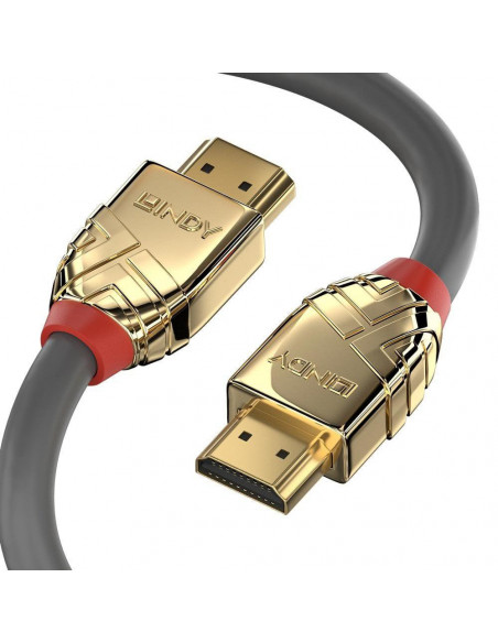 Cablu Lindy LY-37866, Standard HDMI Gold Line, negru,LY-37866