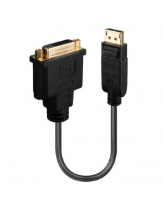 Adaptor Lindy LY-41004, DisplayPort 1.2 to DVI, negru,LY-41004 2
