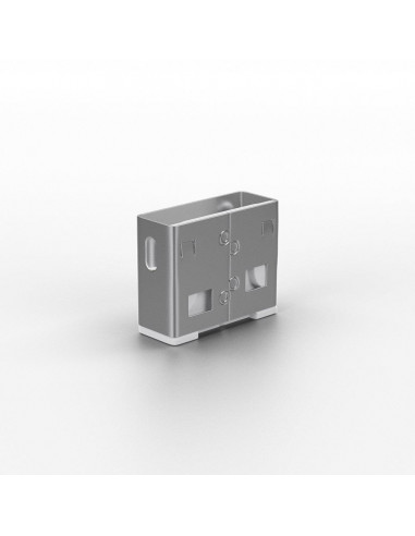 Adaptor USB Locks Lindy, 10 USB, alb,LY-40464
