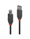 Cablu transfer Lindy LY-36673, USB 2.0 Type A to B, 2m, Anthra