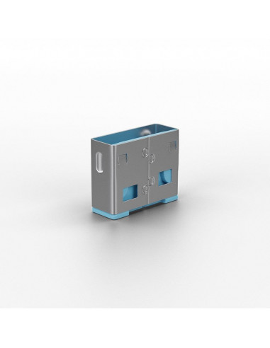 Adaptor USB Locks Lindy, 10 USB, blue,LY-40462