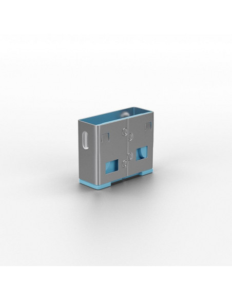 Adaptor USB Locks Lindy, 10 USB, blue,LY-40462