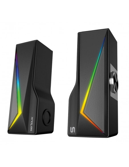 Boxe gaming 2.0 Blys RGB, functie Dual Mode Bluetooth, putere: Boxe gaming 2.0 Blys RGB, functie Dual Mode Bluetooth, putere: