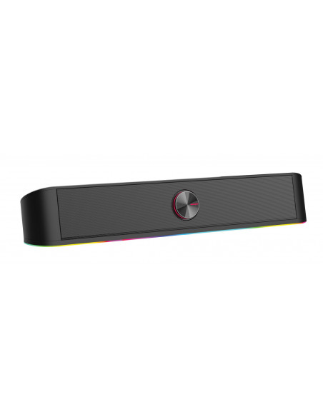 Soundbar gaming Serioux Yron RGB, putere: 3W x 2, impedanță:
