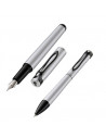 9473160,Set Stola III Stilou+Pix Corp Aluminiu Argintiu Mat/Negru Lucios
