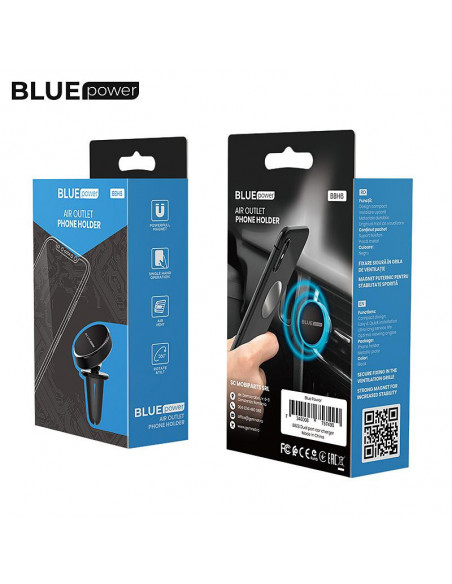 Suport Auto Magnetic BLUE Power BBH6, Air Outlet