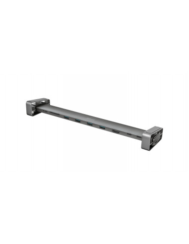 Dock USB Trust Dalyx, 10 porturi USB-C, aluminiu,TR-23417
