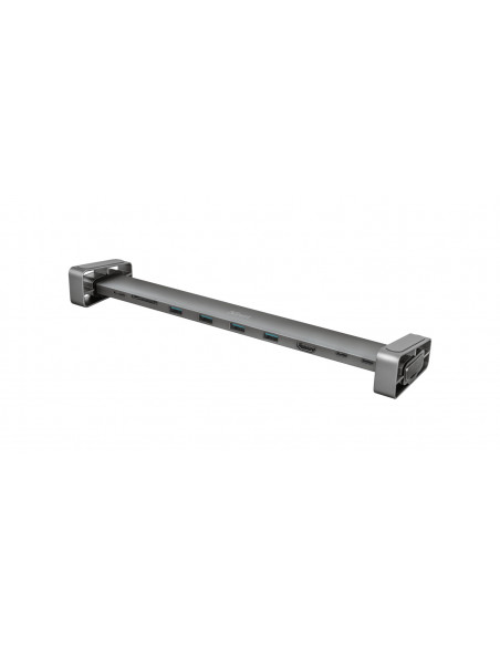 Dock USB Trust Dalyx, 10 porturi USB-C, aluminiu,TR-23417