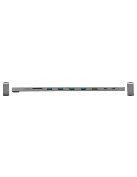 Dock USB Trust Dalyx, 10 porturi USB-C, aluminiu,TR-23417