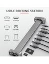 Dock USB Trust Dalyx, 10 porturi USB-C, aluminiu,TR-23417