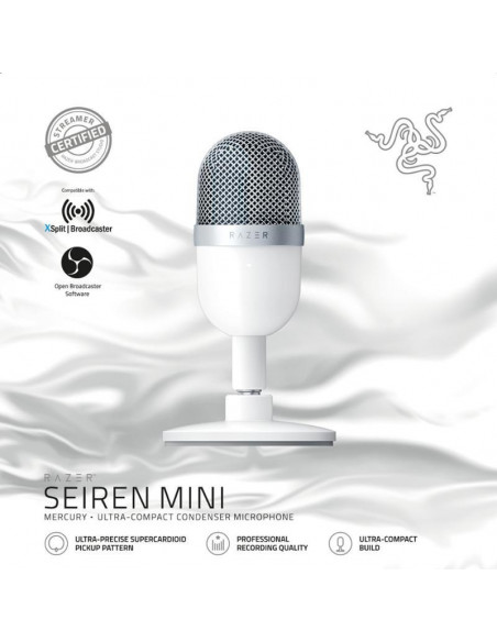 Microfon Razer Seiren Mini Mercury,RZ19-03450300-R3M1