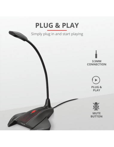 Microfon Trust GXT 239 Nepa Gaming,TR-23467